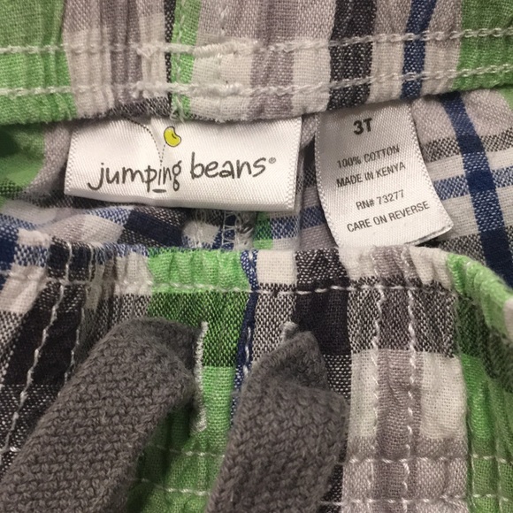 Toddler 3T Preppy Madras Shorts - Picture 3 of 3